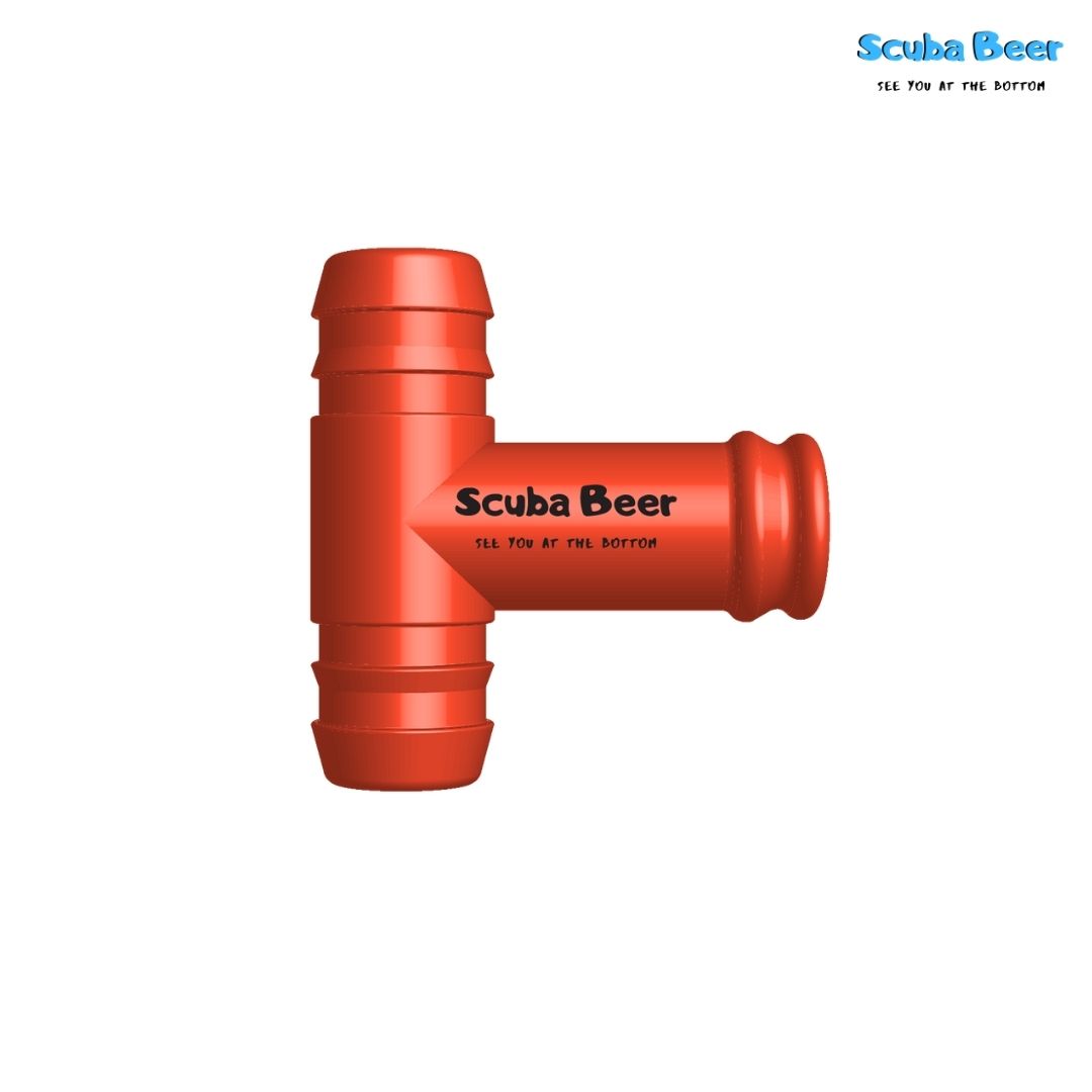 Double Snorkel Connector | Dual Snorkel Adapter | ScubaBeer.com – Scuba ...